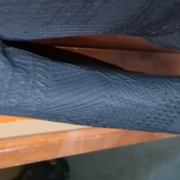 BCBG MAXAZRIA* NWT textured, wrap 2 pocket long sleeve notch collar lapel blazer - Picture 5 of 16